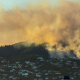 Heliopters fighting the February 2024 Port Hills fire, Christchurch.